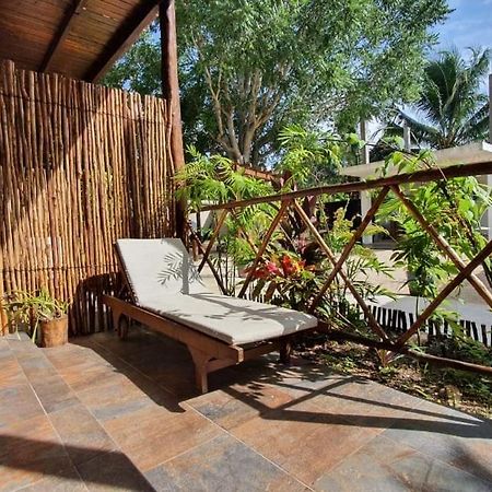 Cedro Rojo Hotel Bacalar Bagian luar foto